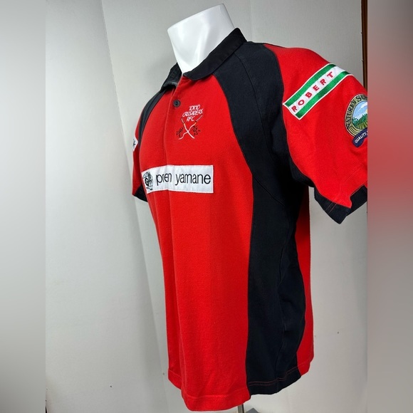 RUGBY X Tokyo crusaders RFC SPORTS EVENT POLO SHIRT EMBROIDERED COLORFUL small - Picture 2 of 16